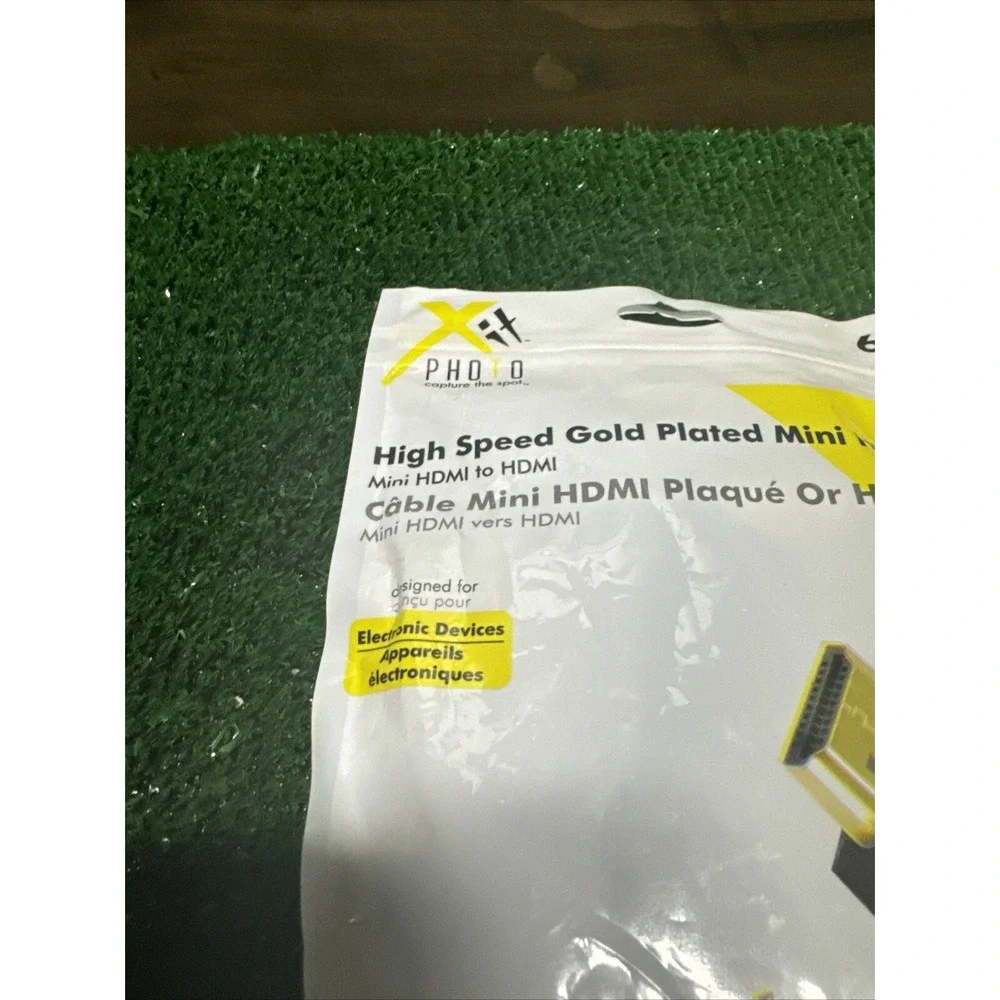 Xit XTMHDMI High Speed Gold Plated Mini‎ HDMI Cable (Black)